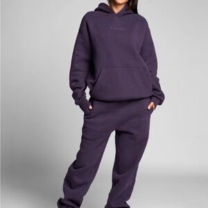 Comfrt BlackBerry Hoodie and Sweatpants Set